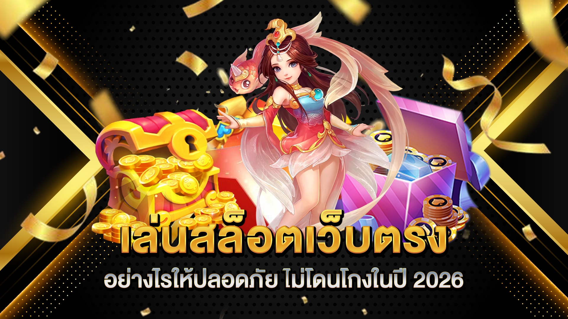 เล่นสล็อตเว็บตรงอย่างไรให้ปลอดภัย